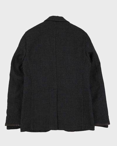 Prada Grey Wool Blazer Jacket - S