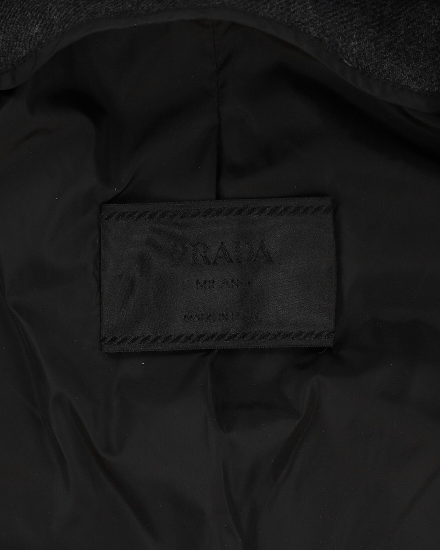 Prada Grey Wool Blazer Jacket - S