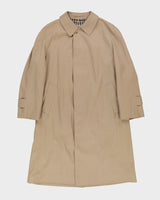 Aquascutum Beige Mac Style Coat - L