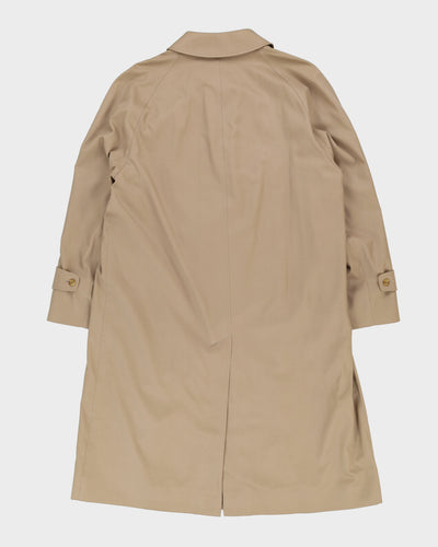 Aquascutum Beige Mac Style Coat - L