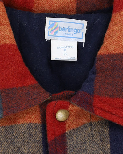 Berlingot France Checked Jacket - S