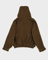 Polo Ralph Lauren Green Wool Bomber Style Jacket - XXL