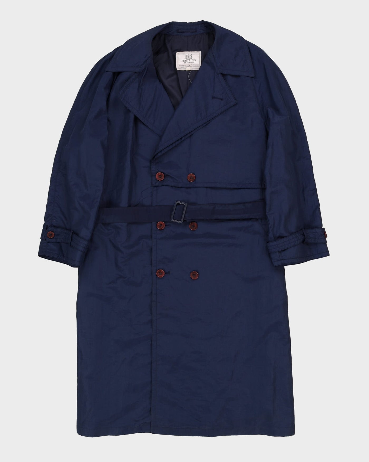 Bentley's Of London Blue Mac Style Coat - XL