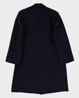 Savile Row Strachan And Co Ltd Cashmere Blend Overcoat - S