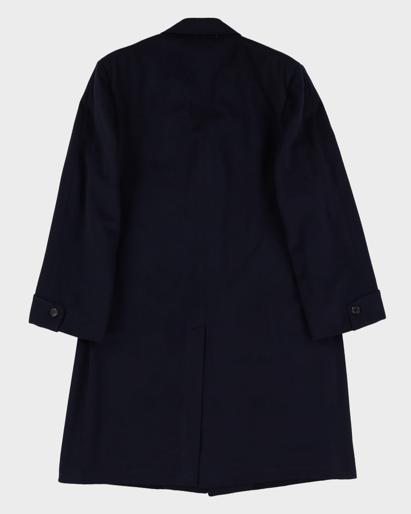 Savile Row Strachan And Co Ltd Cashmere Blend Overcoat - S