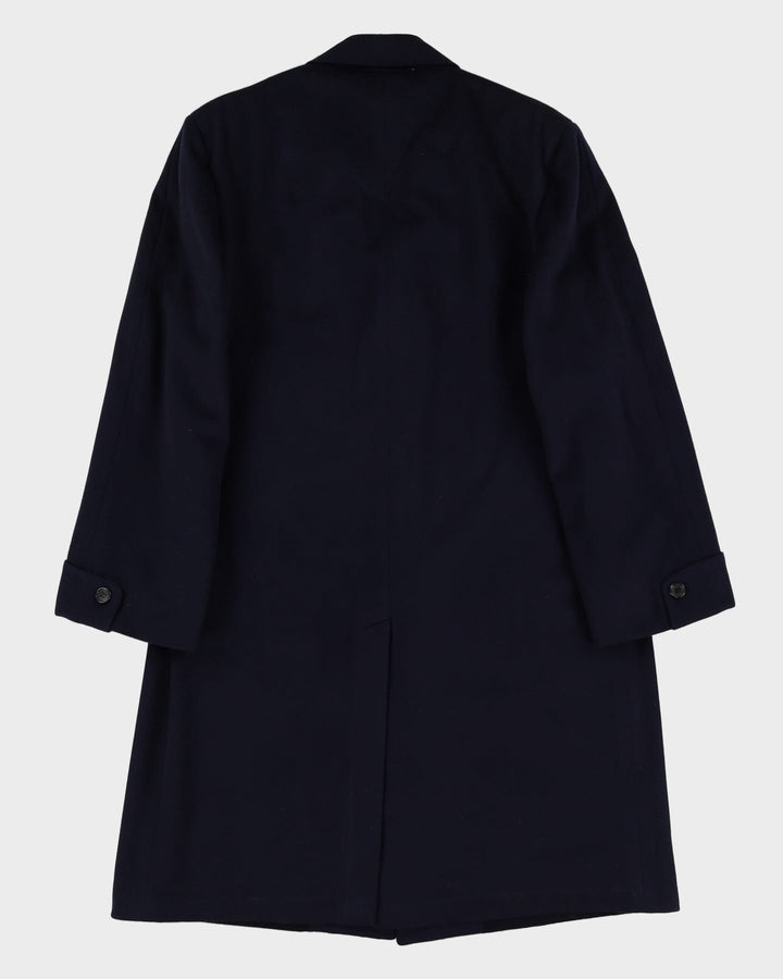 Savile Row Strachan And Co Ltd Cashmere Blend Overcoat - S