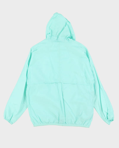 K-Way Mint Green Windbreaker Jacket - M