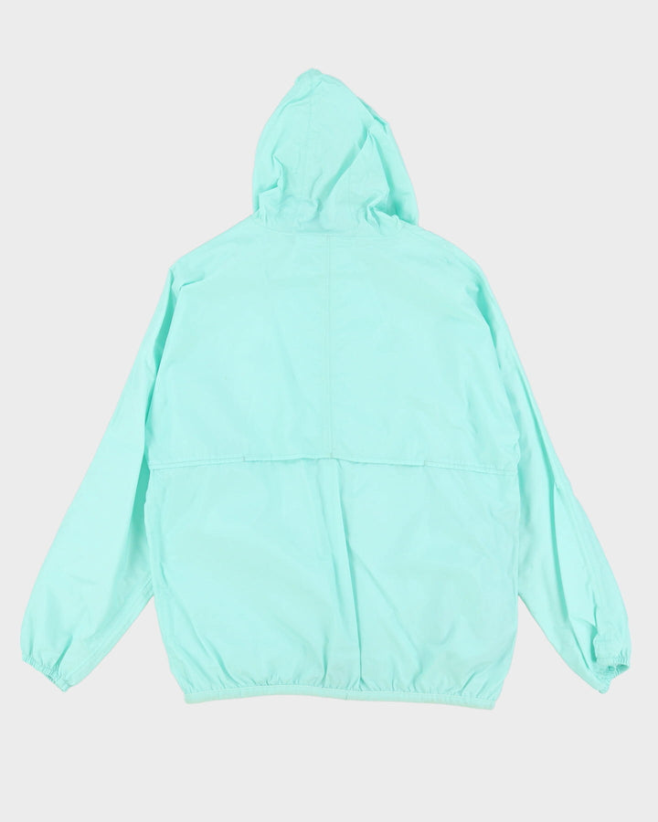 K-Way Mint Green Windbreaker Jacket - M