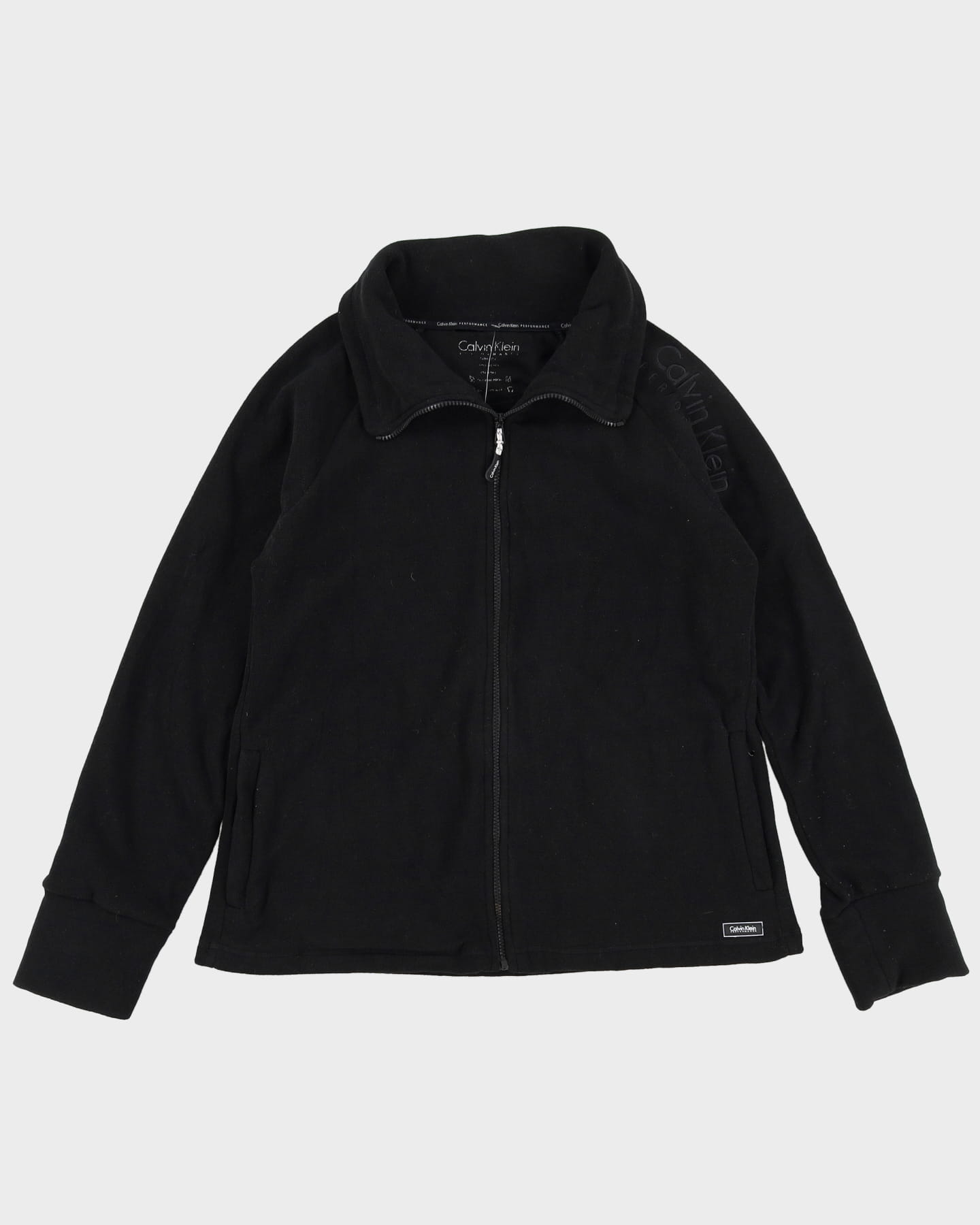 Calvin Klein Performance Black Fleece Jacket - S