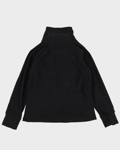 Calvin Klein Performance Black Fleece Jacket - S