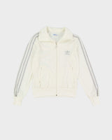 Adidas Silver / White Track Jacket - S / M