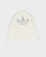 Adidas Silver / White Track Jacket - S / M