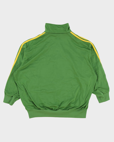 Adidas Yellow / White Track Jacket - XXL