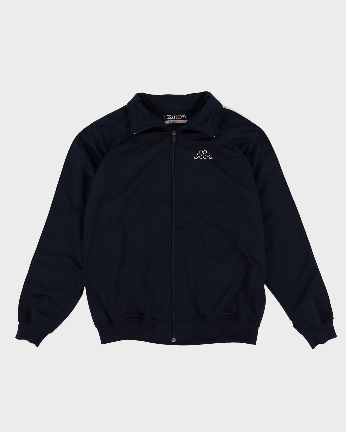 Kapp White / Navy Track Jacket - L