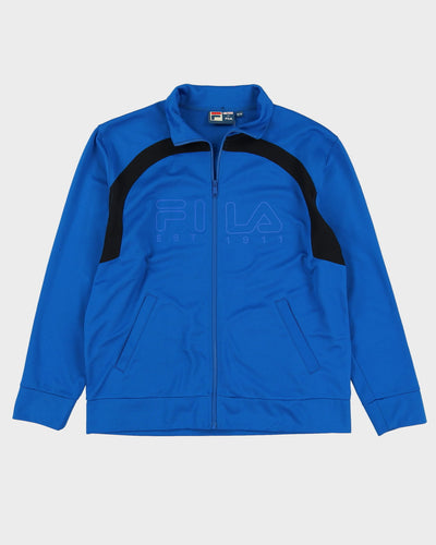 FILA Blue / Black Track Jacket - XL