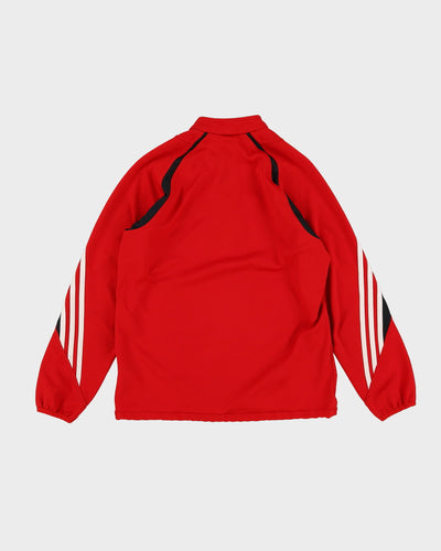 Adidas Red Track Jacket - S