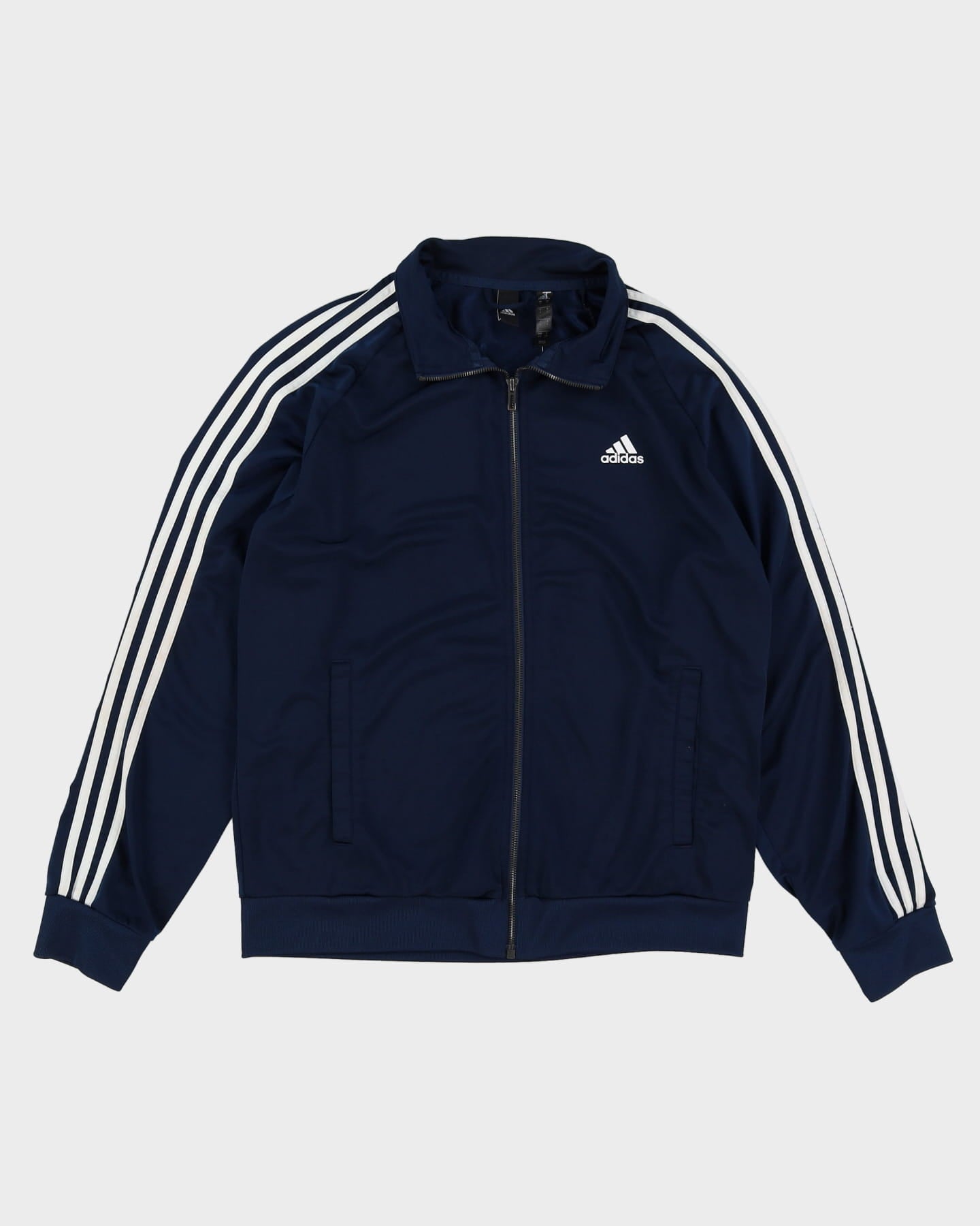 Adidas Navy / White Track Jacket - L