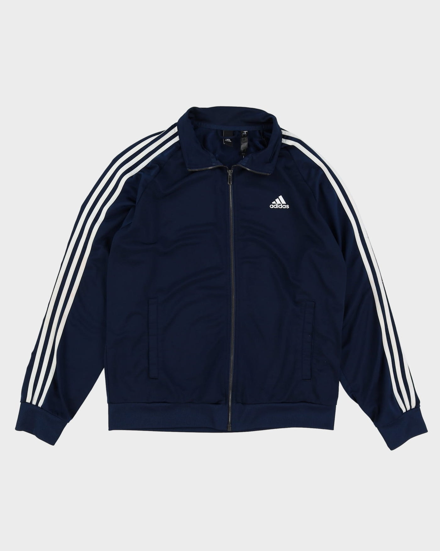 Adidas Navy / White Track Jacket - L