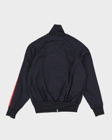 Adidas Blue / Black / Orange Track Jacket - M