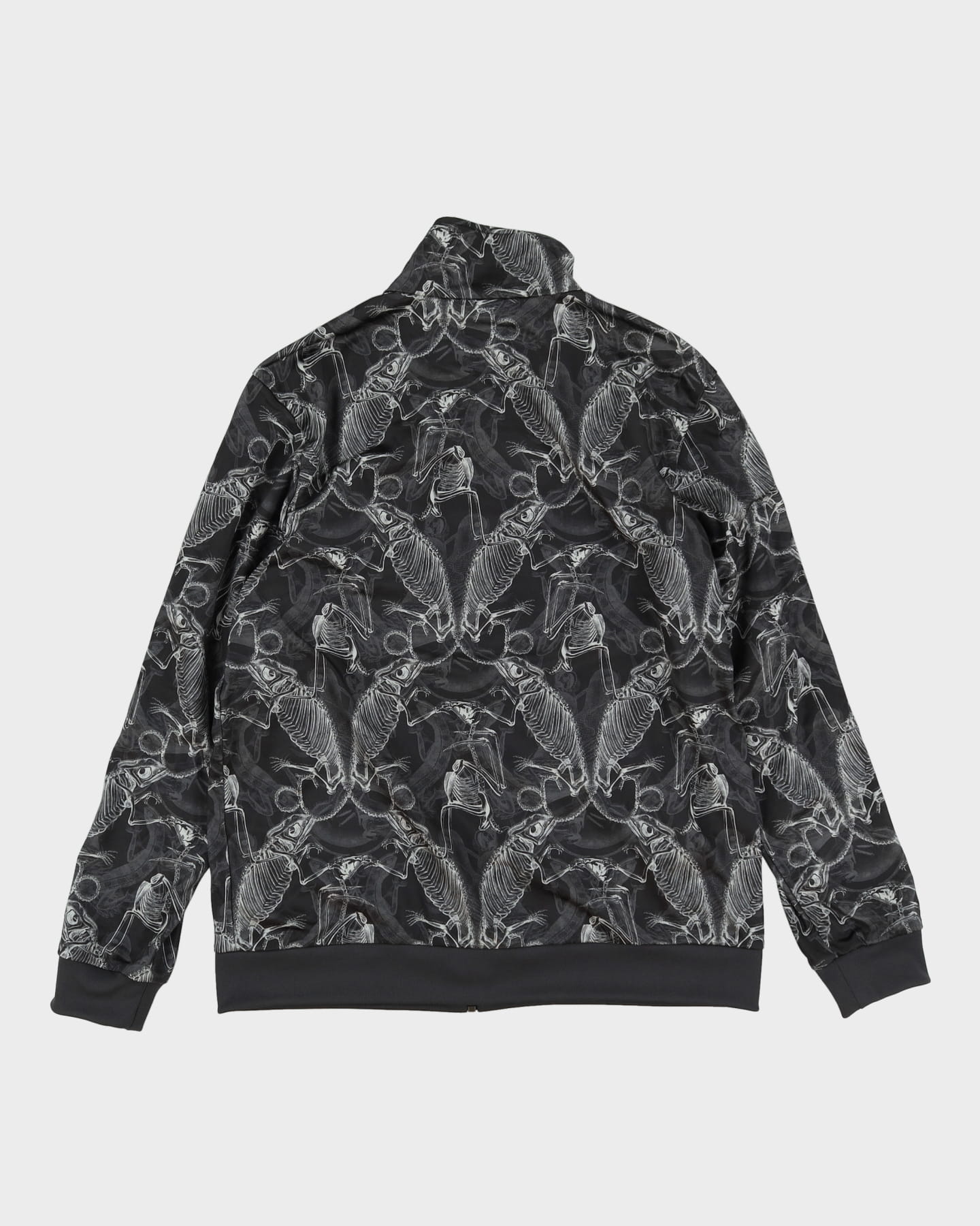 Adidas Black / Grey X-Ray Chameleon All Over Print Track Jacket - L