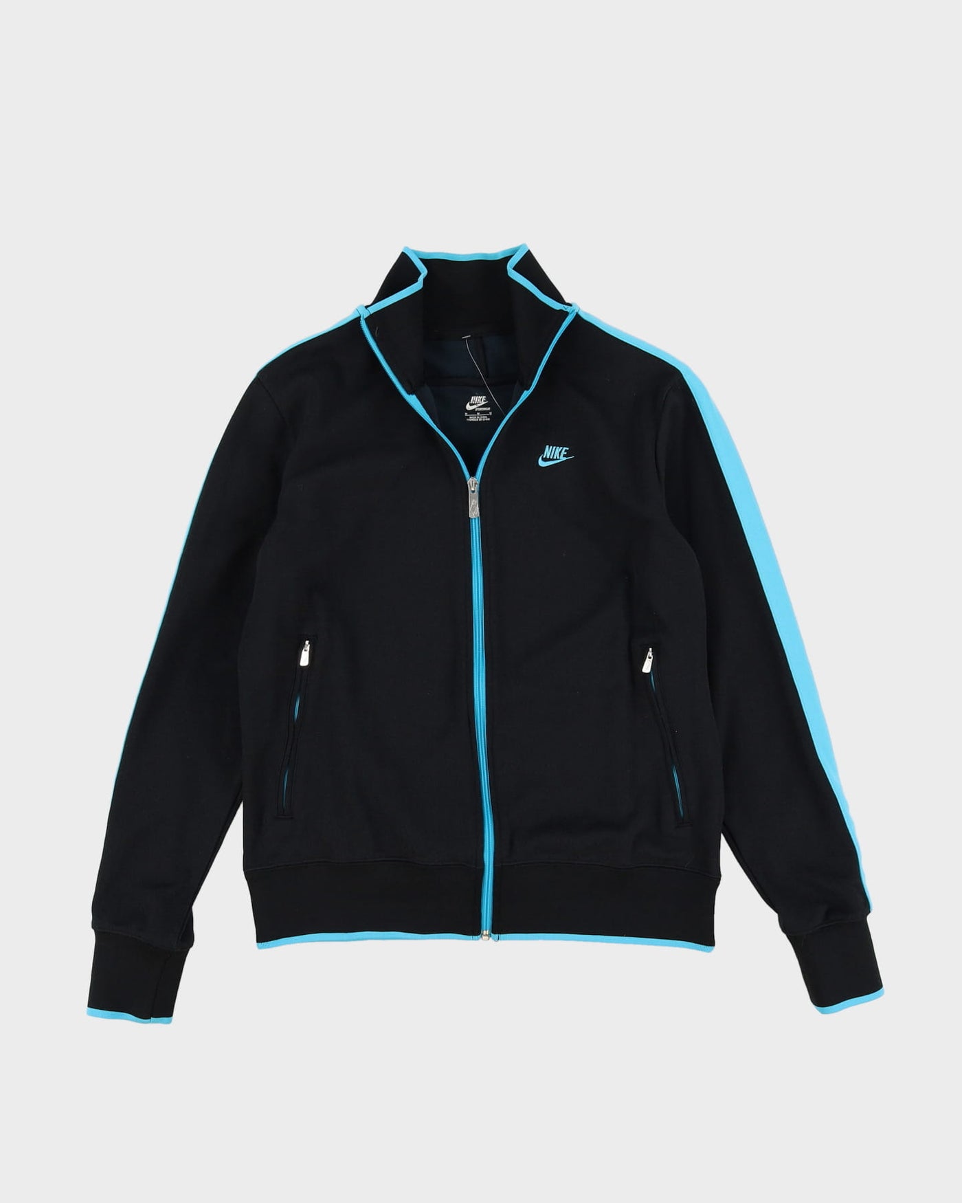 Nike Black / Blue Track Jacket - M