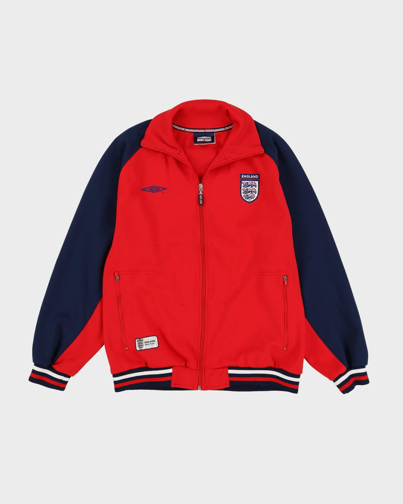 England Umbro Red / Navy Track Jacket - M