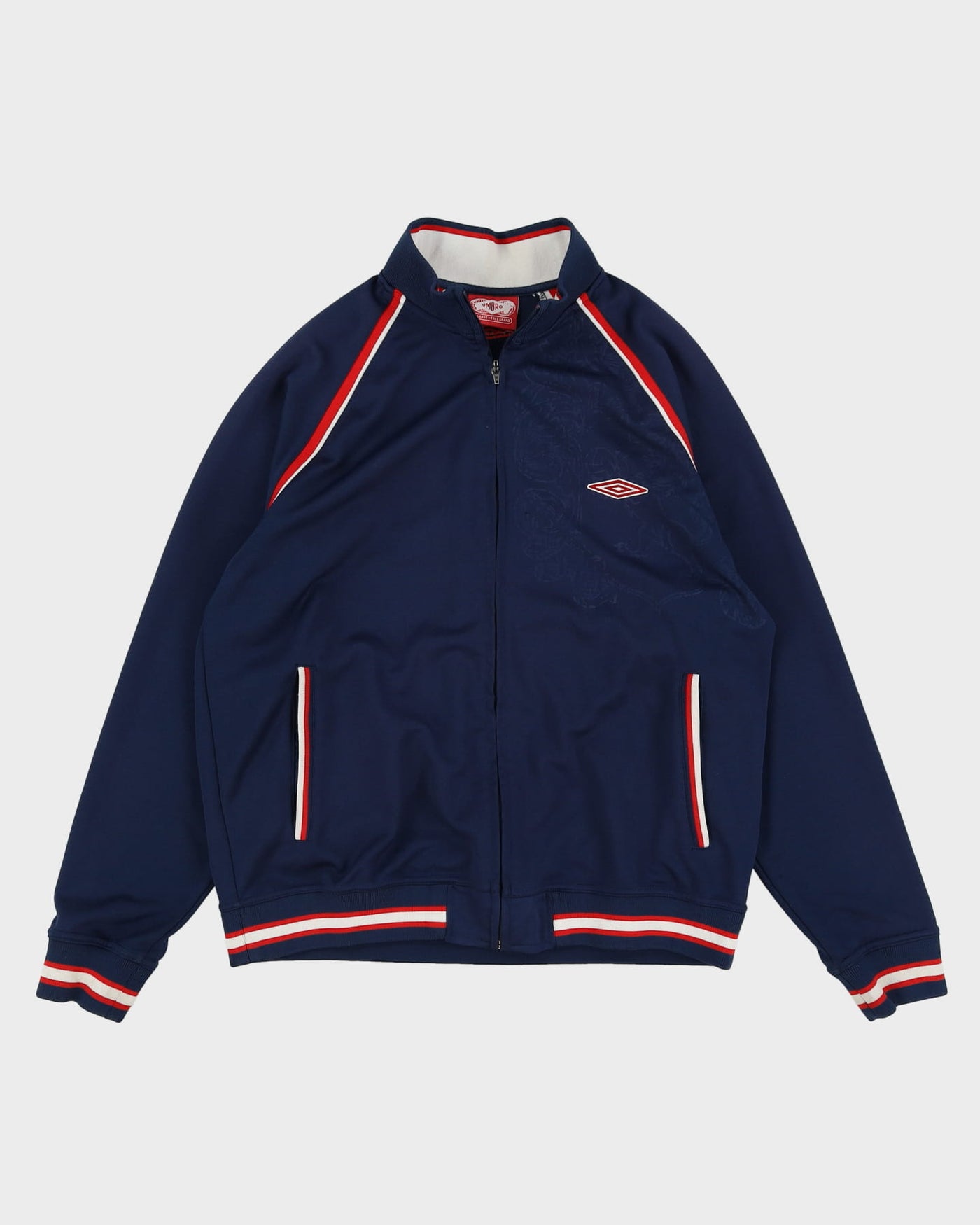 England Umbro Red / Navy Track Jacket - XL