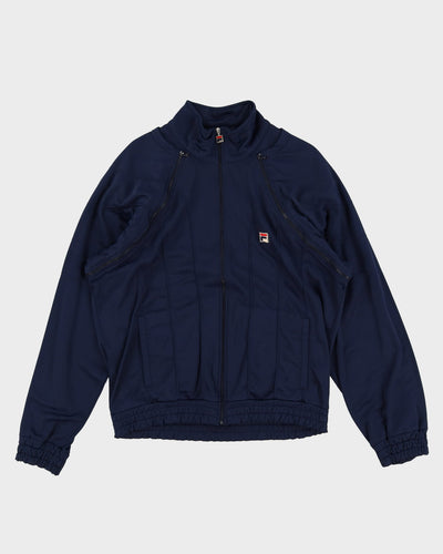 Vintage 90s FILA Navy Track Jacket - XL