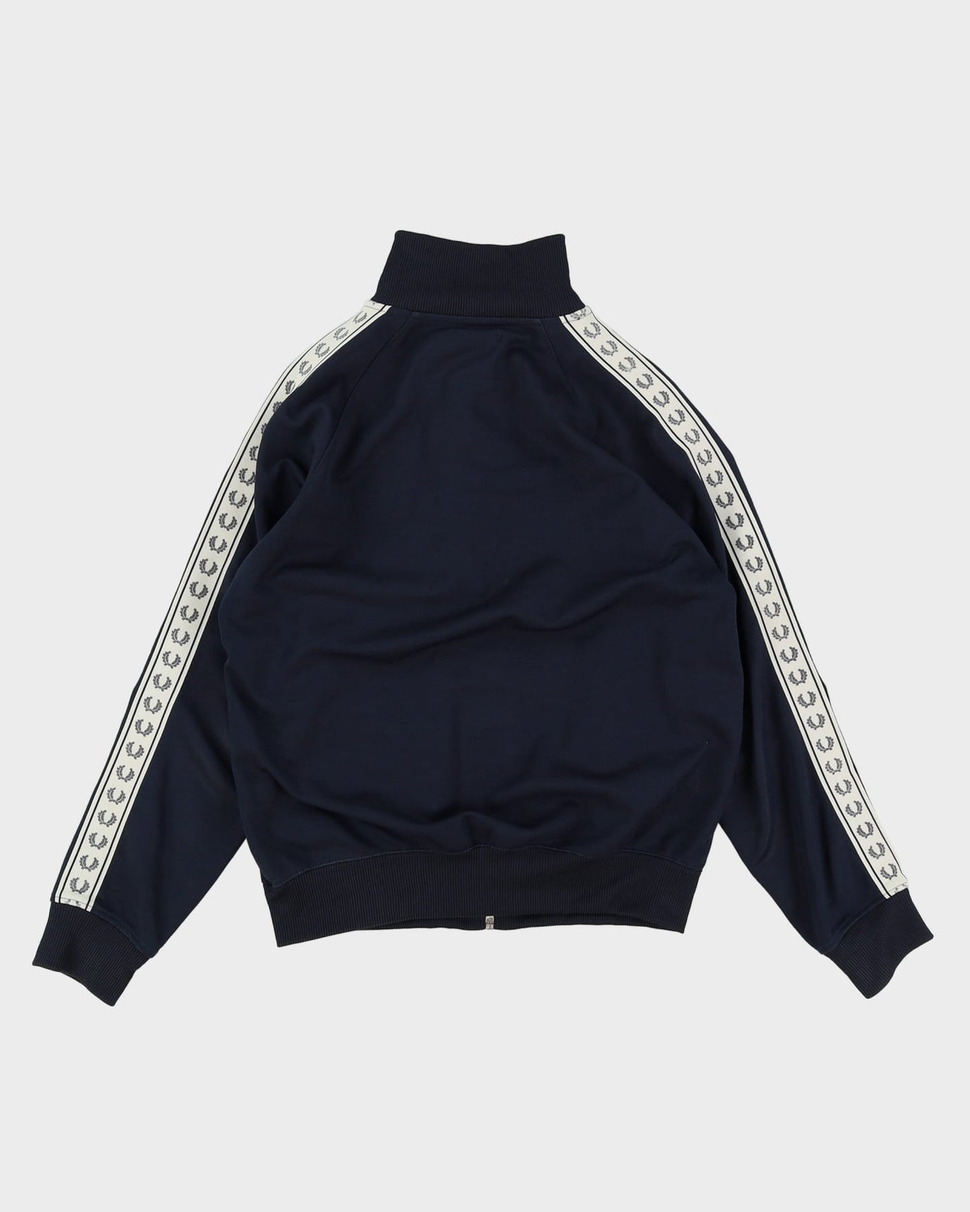 Vintage 90s Fred Perry Navy Track Jacket - M