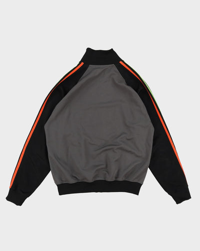 Fred Perry Grey / Black Track Jacket - M