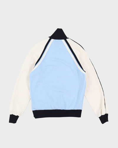 80s Sergio Tacchini Blue / White Track Jacket - S