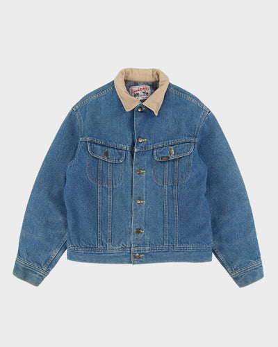90s Storm Rider by Lee Blanket Lined Denim Jacket - M / L