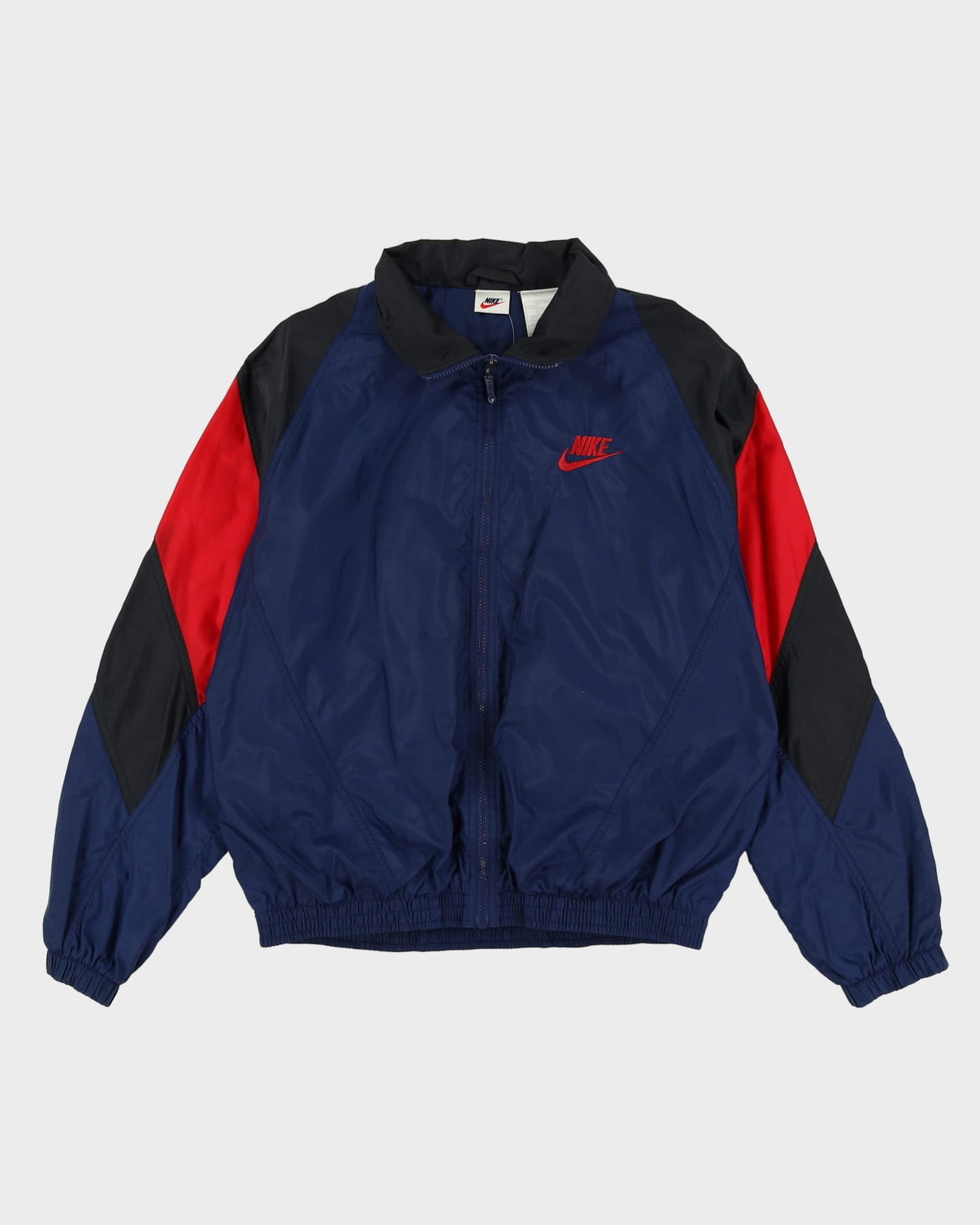 00s Nike Navy / Red Windbreaker Jacket - M
