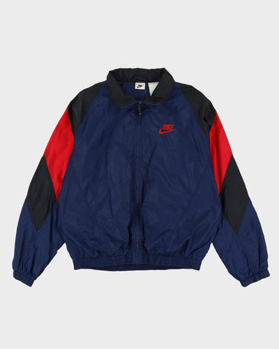 00s Nike Navy / Red Windbreaker Jacket - M
