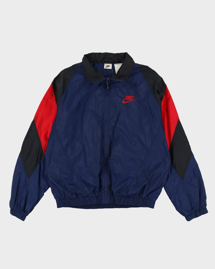 00s Nike Navy / Red Windbreaker Jacket - M