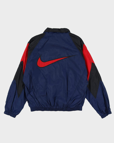00s Nike Navy / Red Windbreaker Jacket - M