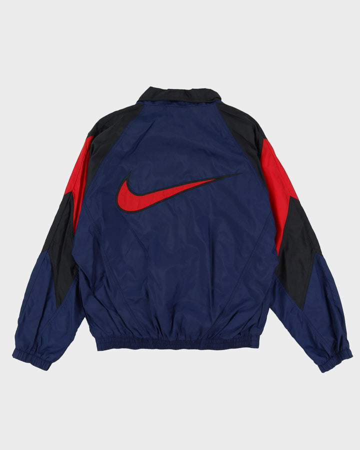 00s Nike Navy / Red Windbreaker Jacket - M