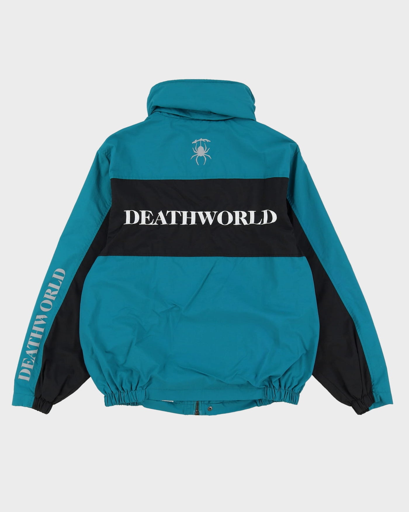 Deathworld Green / Black Windbreaker Jacket - M