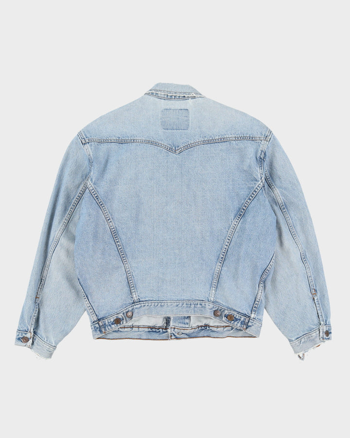 80s Levi's Light Wash Blue Denim Jacket - L