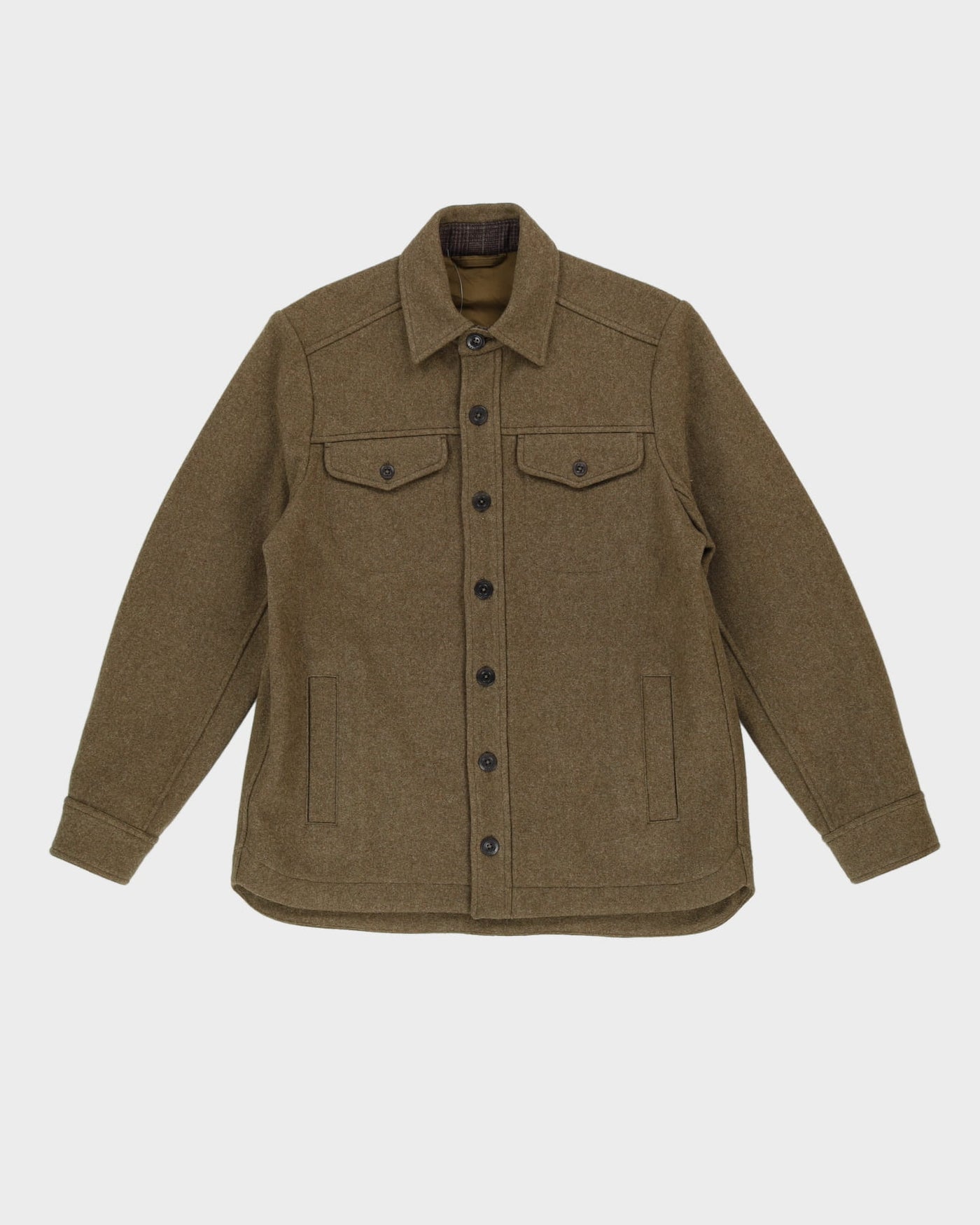 Herne Green Heavyweight Bison Jacket - L
