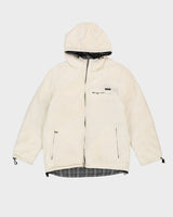Burberry Black Label White Puffer Jacket - L