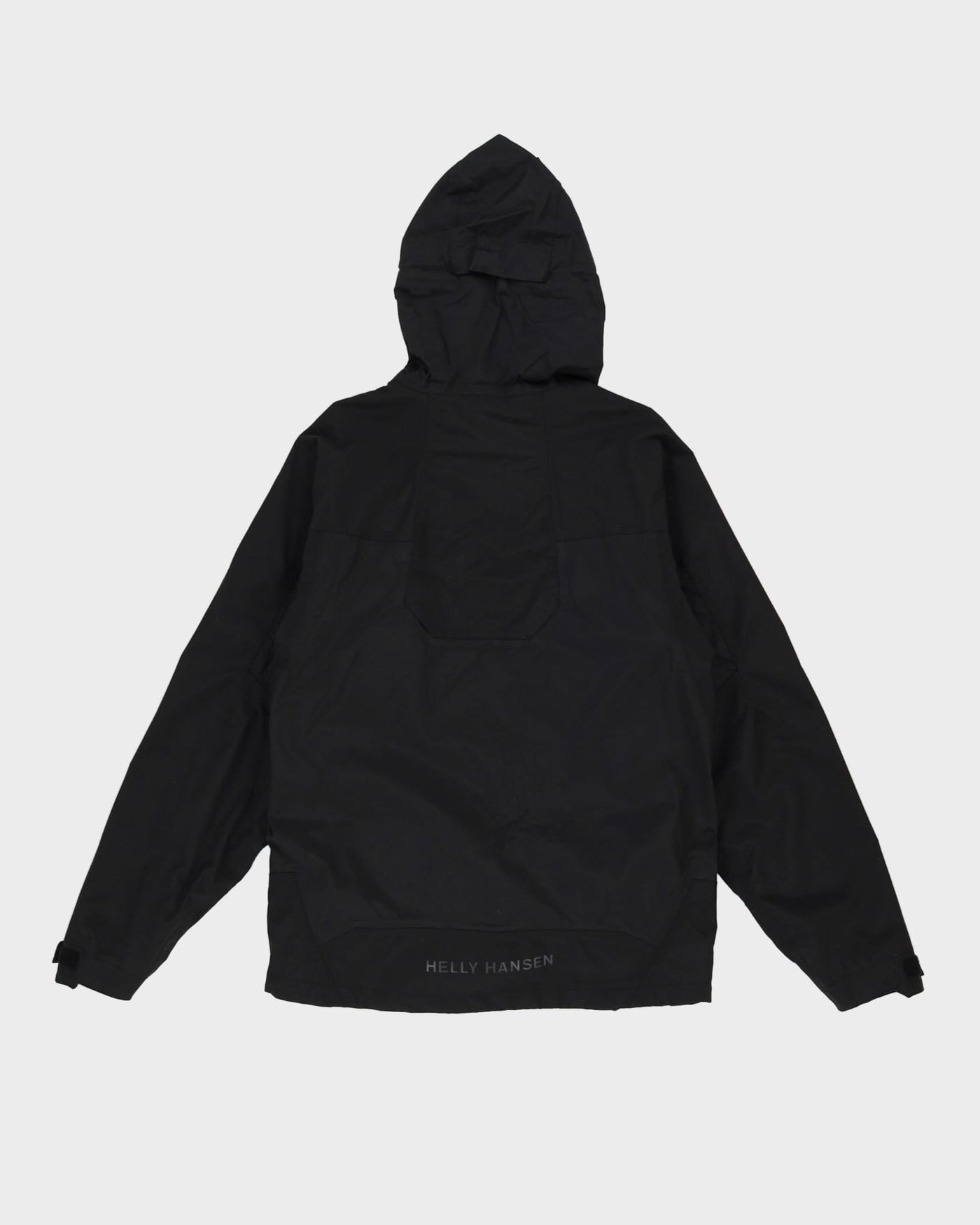 Helly Hansen Black Hooded Windbreaker Jacket - M