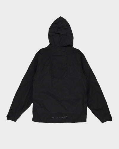 Helly Hansen Black Hooded Windbreaker Jacket - M