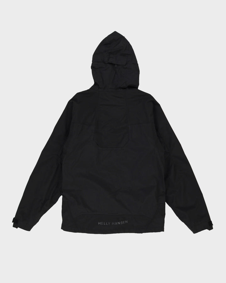 Helly Hansen Black Hooded Windbreaker Jacket - M