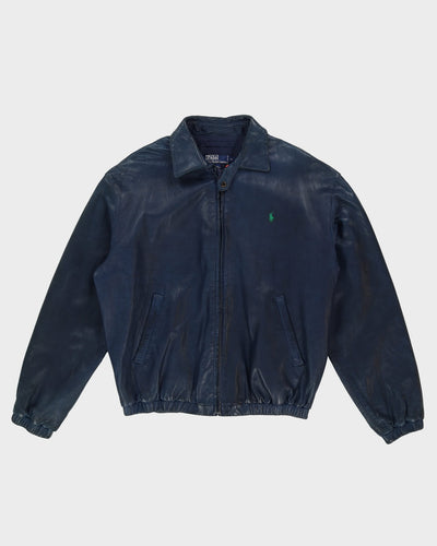 90s Ralph Lauren Leather Jacket - M