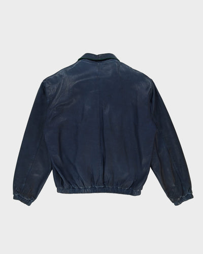 90s Ralph Lauren Leather Jacket - M