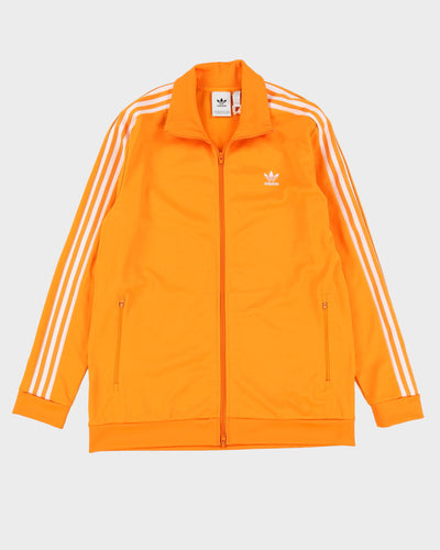 Adidas Orange / White Track Jacket - XL