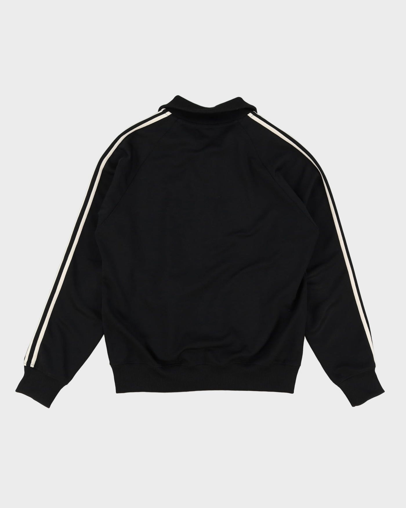 00s Fred Perry Black Track Jacket - M