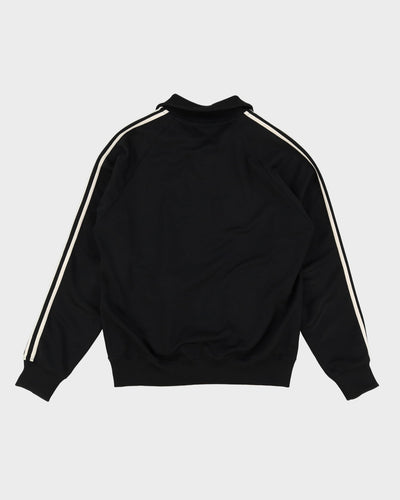 00s Fred Perry Black Track Jacket - M