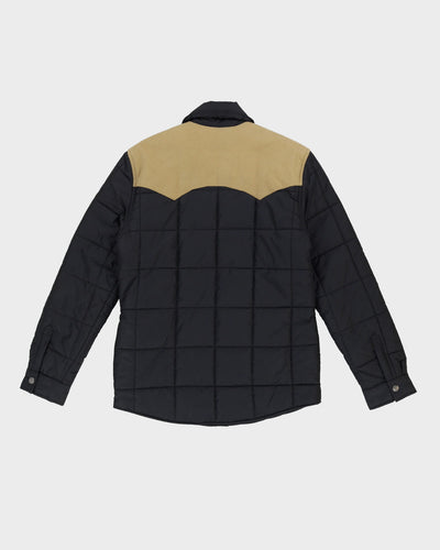 Levi's Black / Beige Western Style Padded Jacket - M